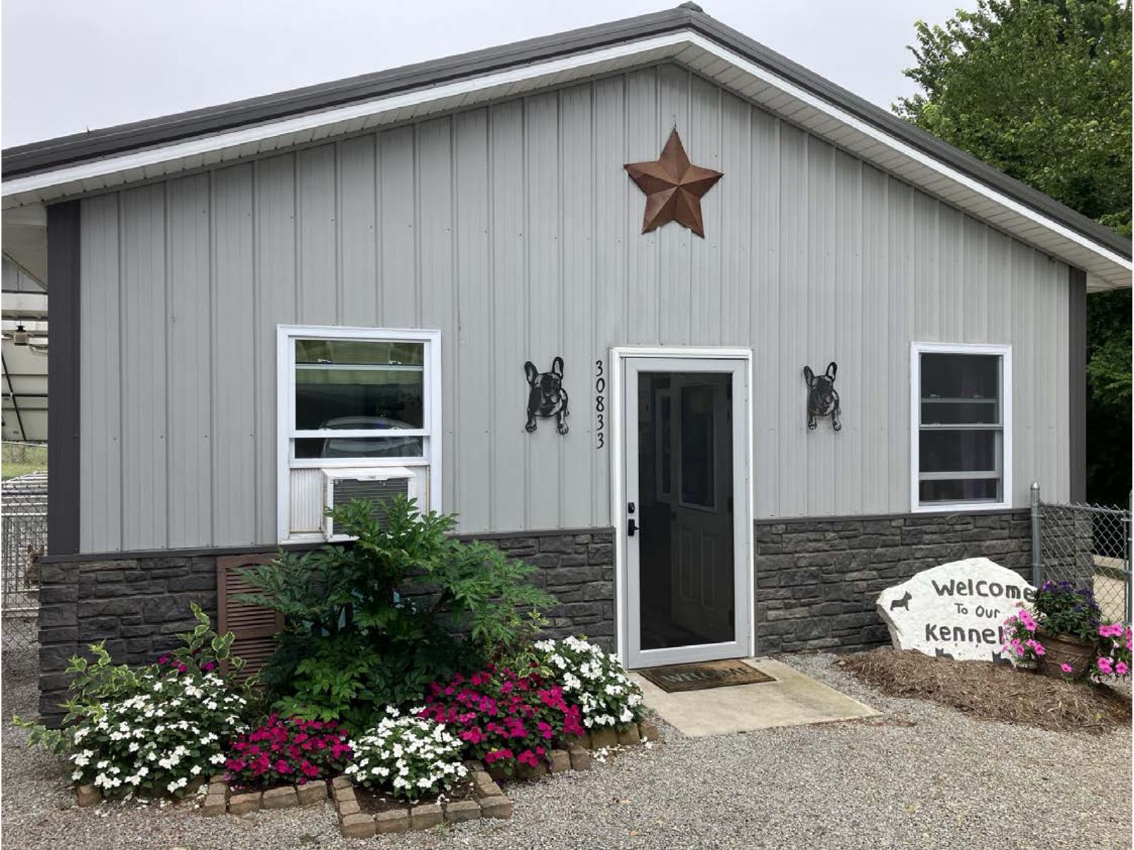 Kennel photograph taken at the Ohio inspection of Junior Yoder – Fresno, OH on August 22, 2025, page 2 of the inspection report