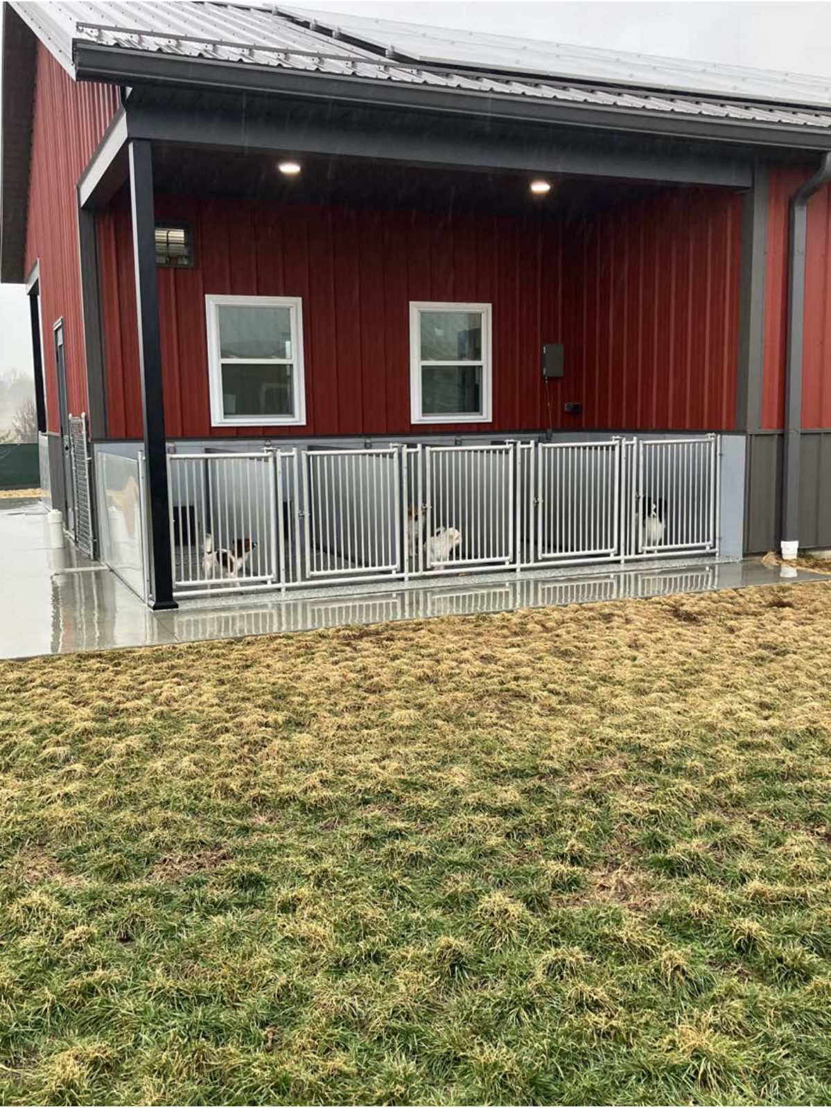 Kennel photograph taken at the Ohio inspection of Norman D Miller – Red Barn View Kennels on January 31, 2025, page 3 of the inspection report