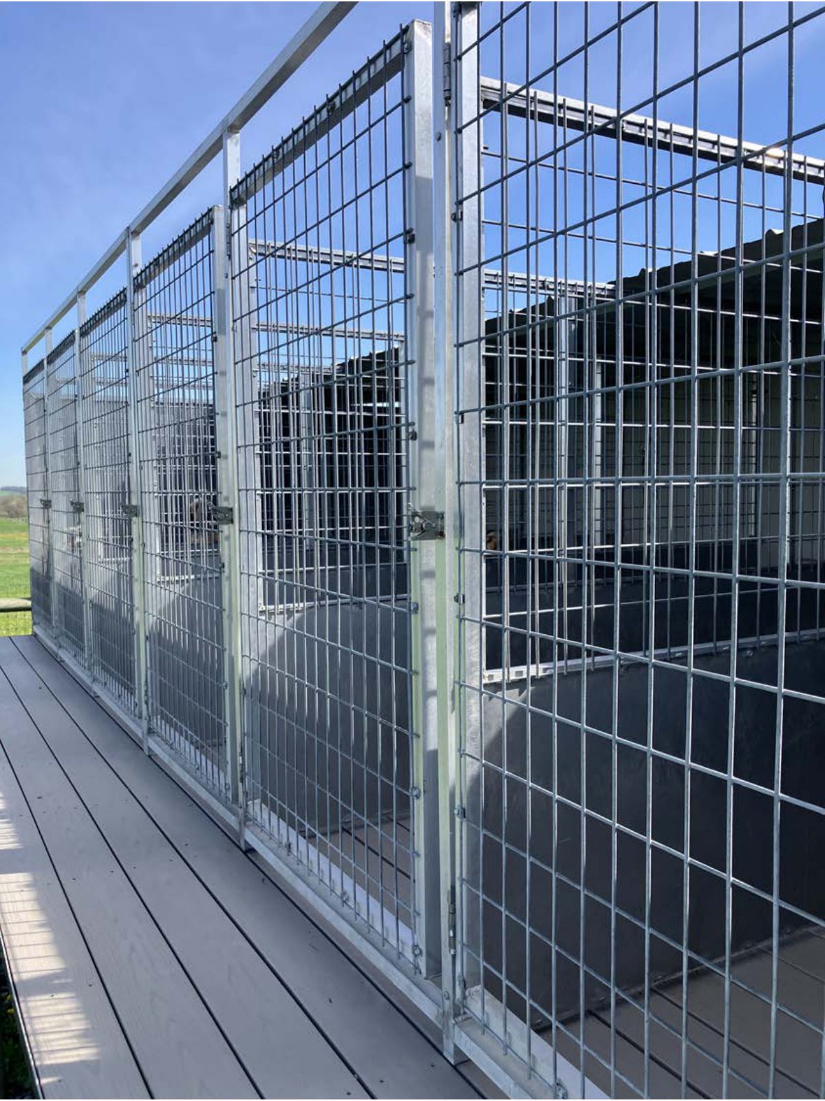 Kennel photograph taken at the Ohio inspection of Joseph D Miller – Hidden Hollow Kennel on April 24, 2025, page 4 of the inspection report