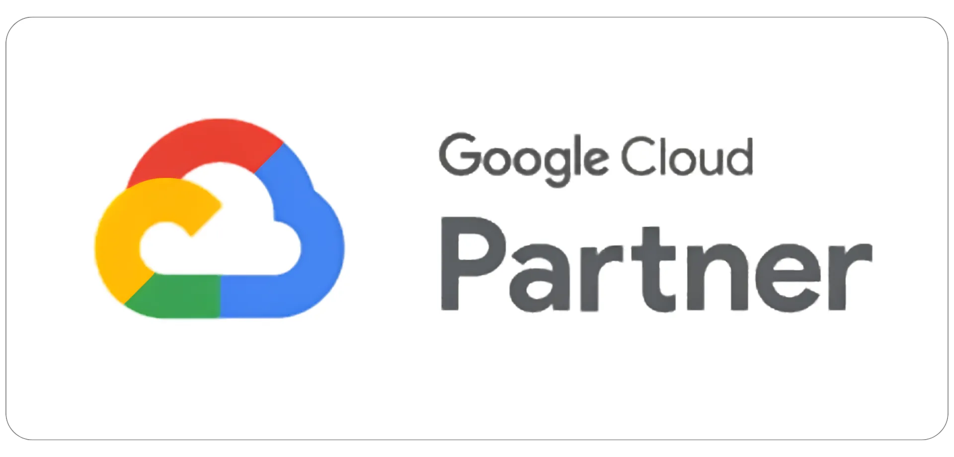 Google Cloud Partner badge