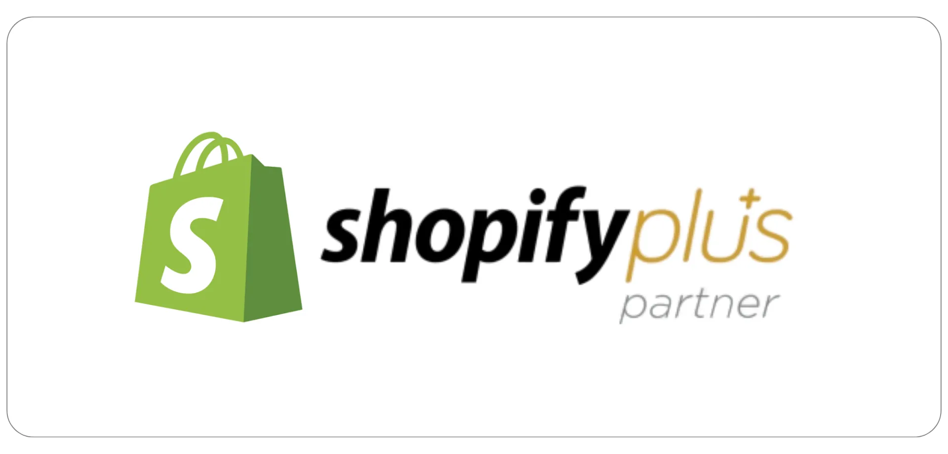 Shopify Plus Partner badge