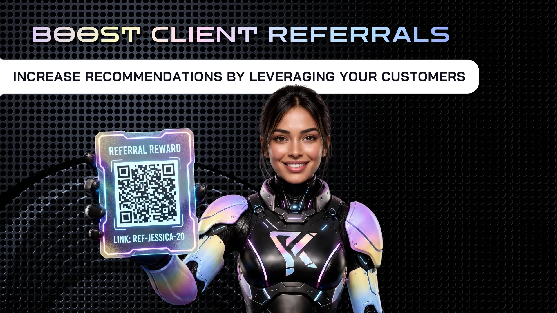 Referral program automation service