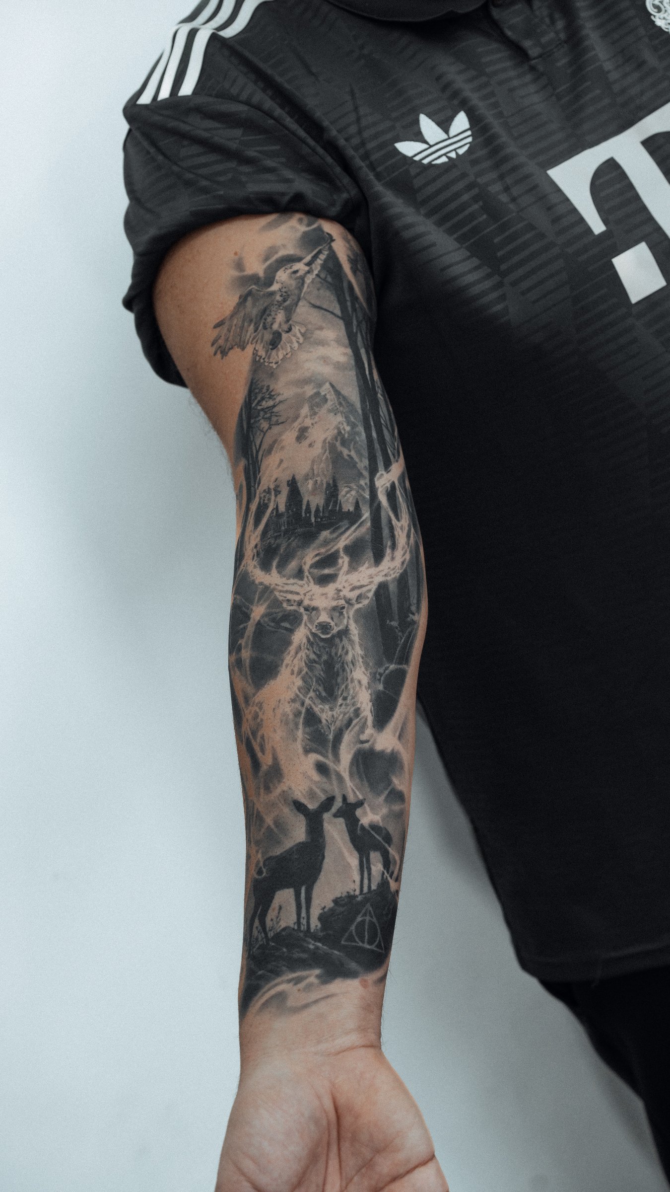 Bavarian Forest & Patronus Sleeve · Full Arm