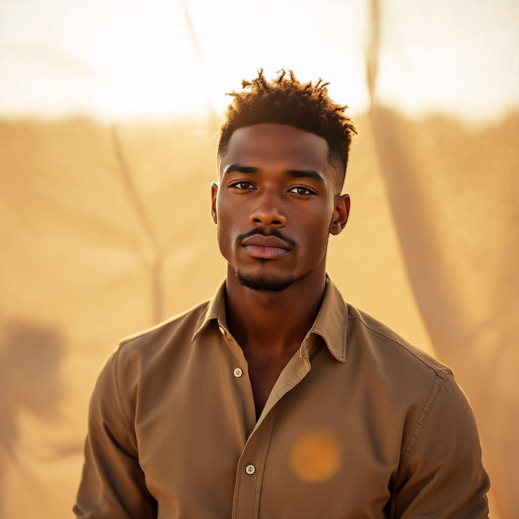 [headshot] image of customer (for a tailors & alteration shop)