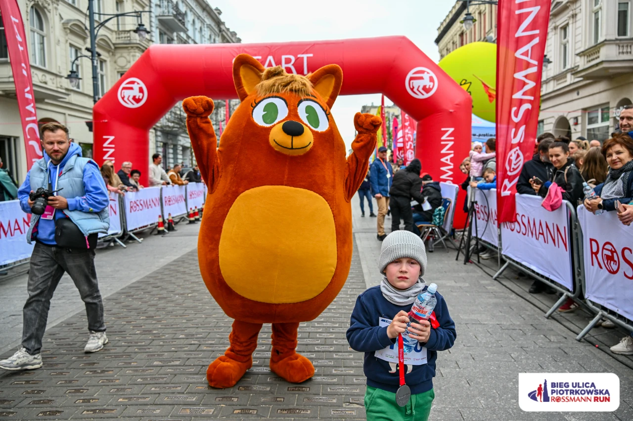 Bohaterowie Czyściochowa podczas wydarzenia dla dzieci w Łodzi