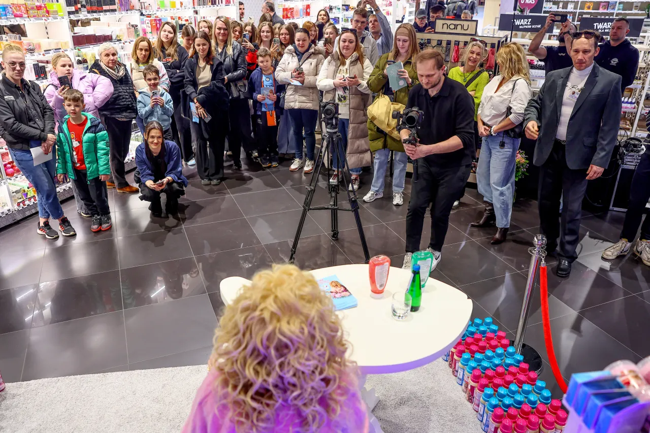 Goście podczas premiery produktów Cleox Professional