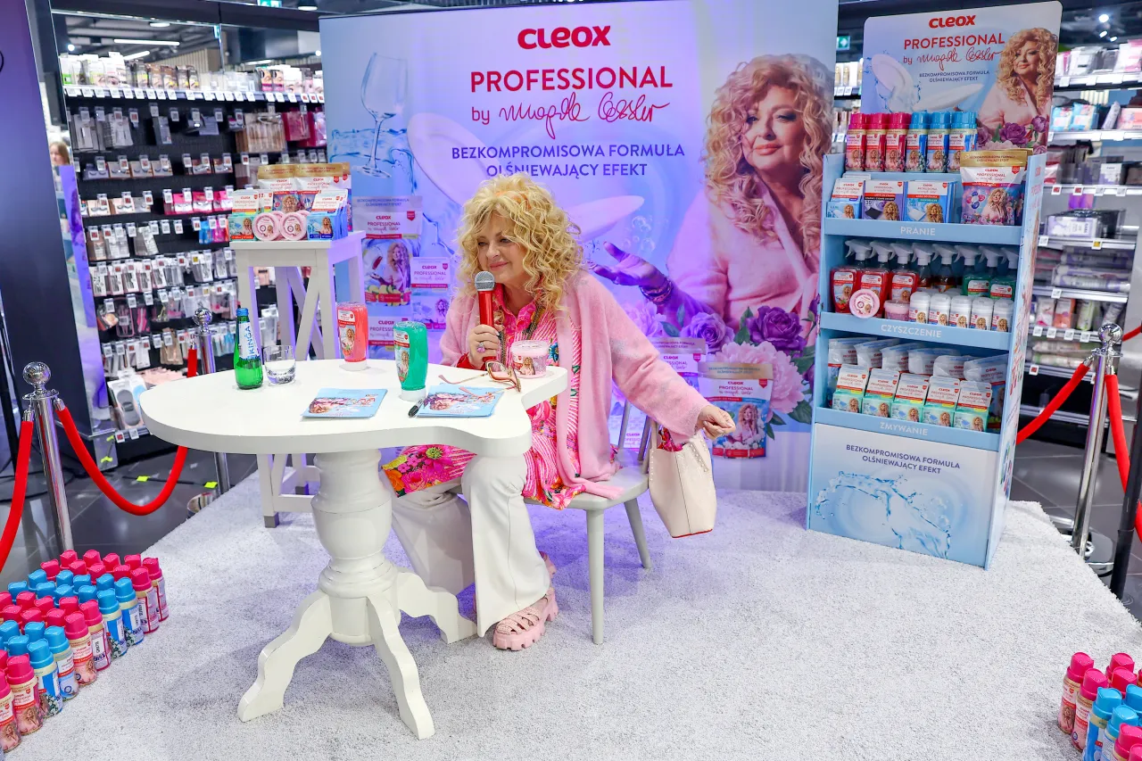 Wydarzenie promujące linię Cleox Professional w sieci Rossmann