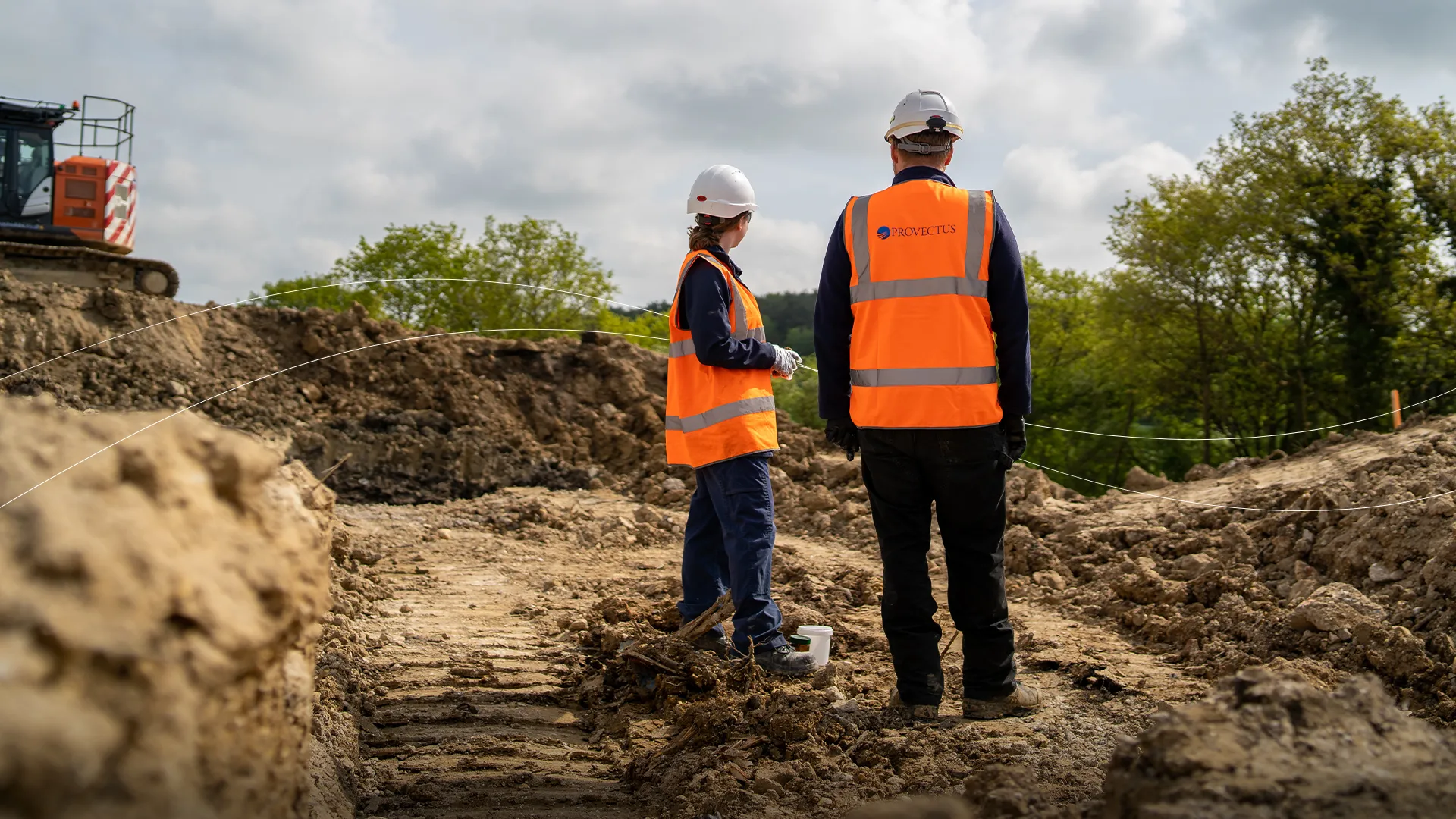 Provectus team working on site