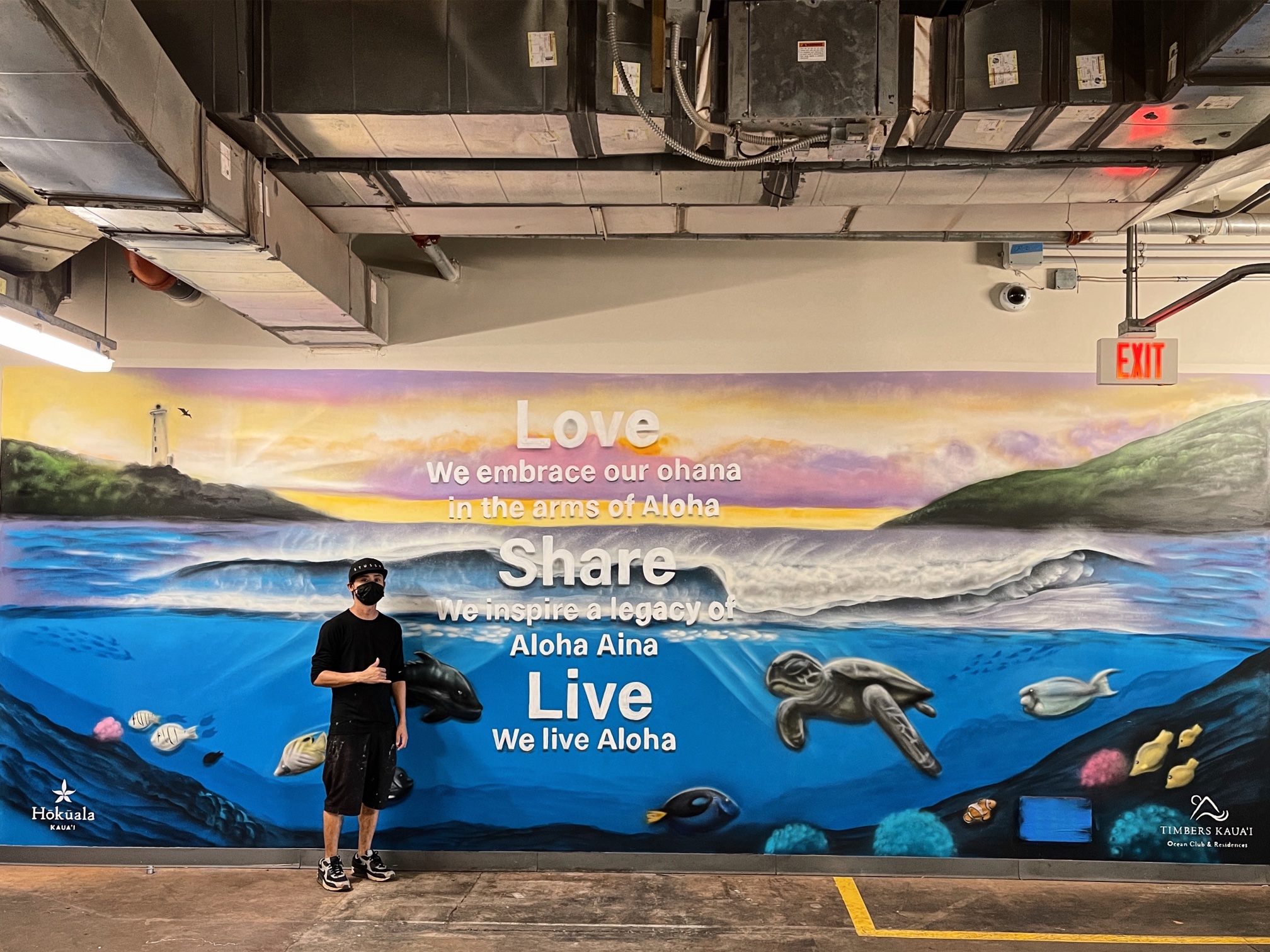 Love, Share, Live, Timbers Kauaʻi
