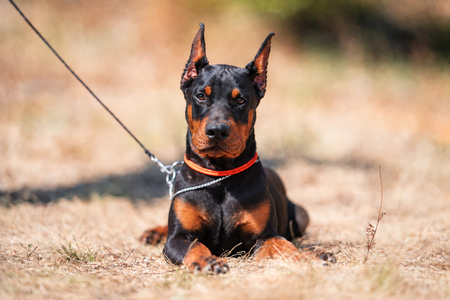 Orange Collar Male - Platinum Litter