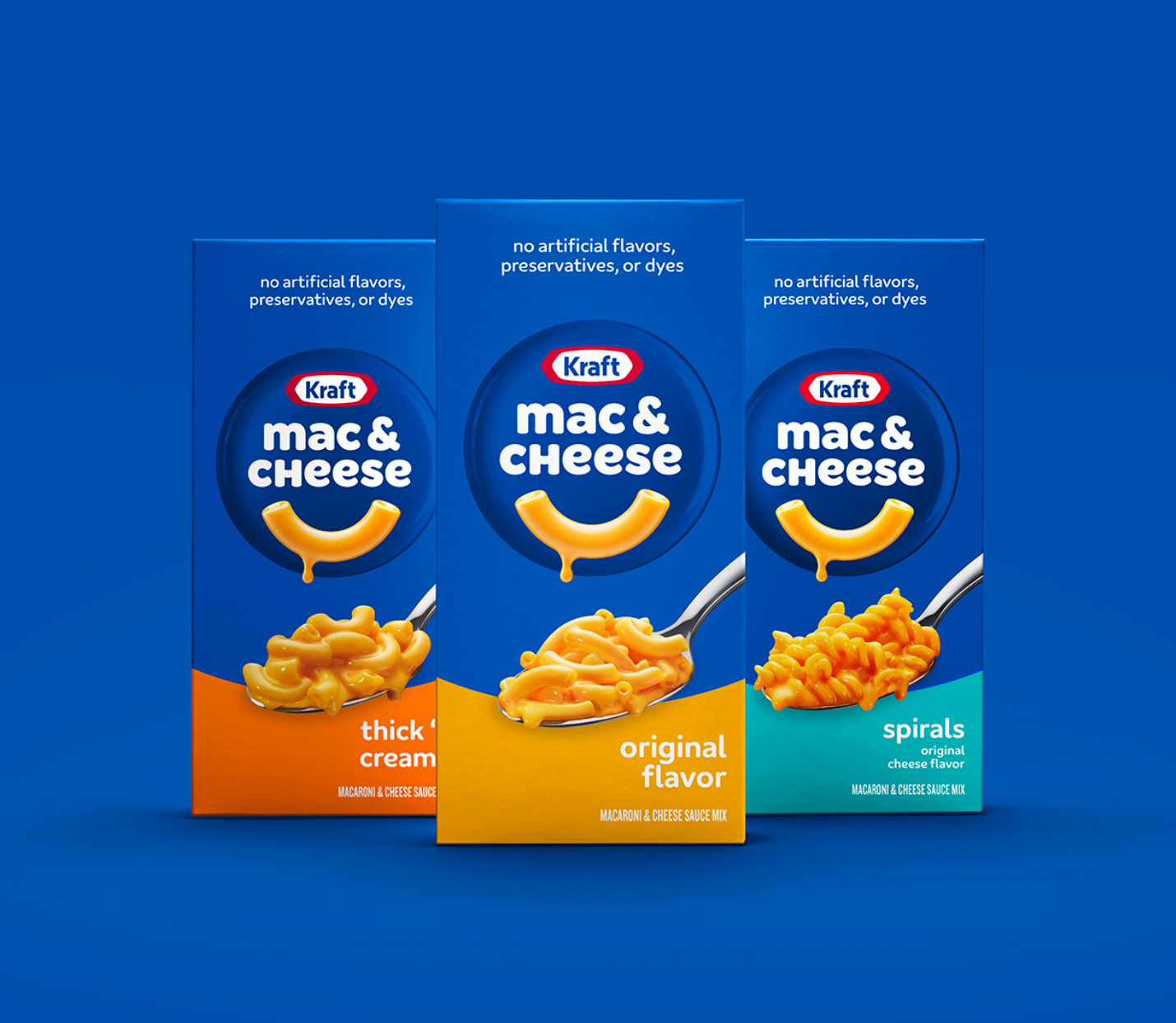 Kraft Mac & Cheese Branding