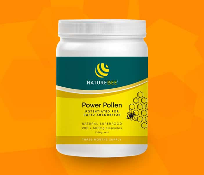 NatureBee Power Pollen Capsules.