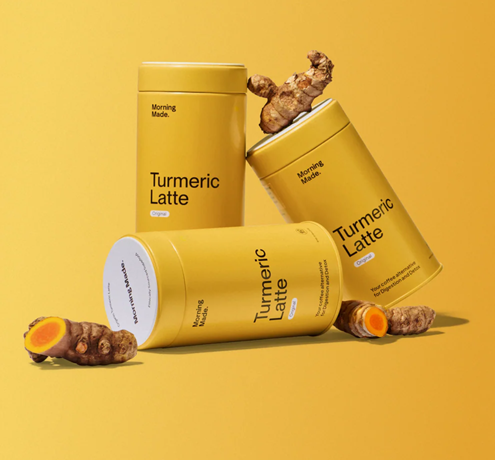 Tumeric Latte tins