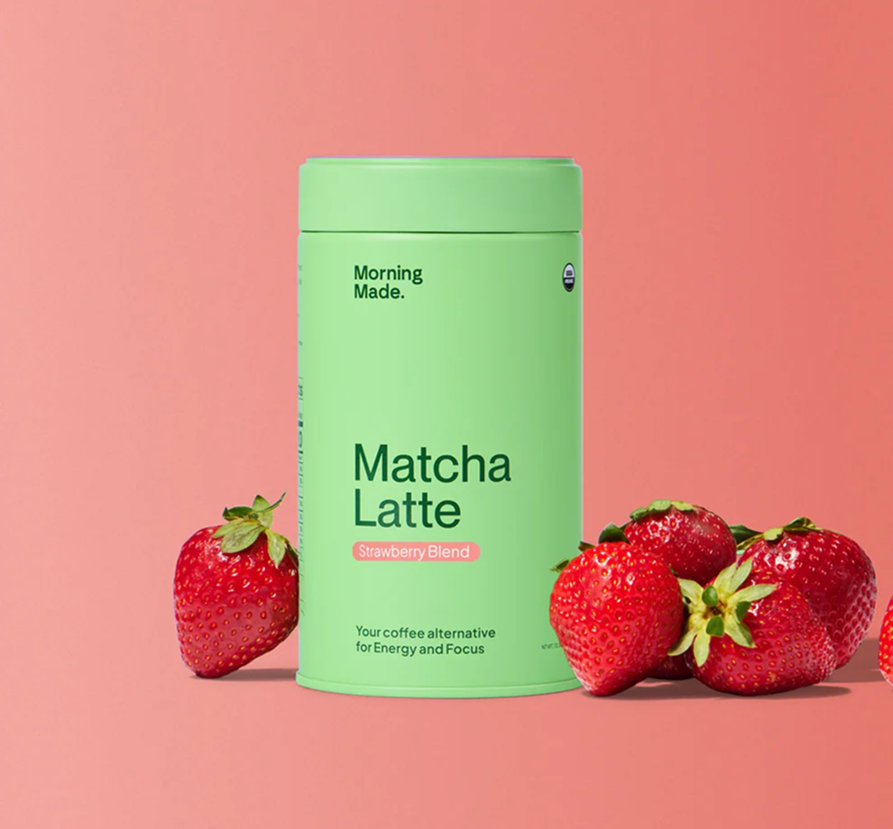 Stawberry Match Latte Tin