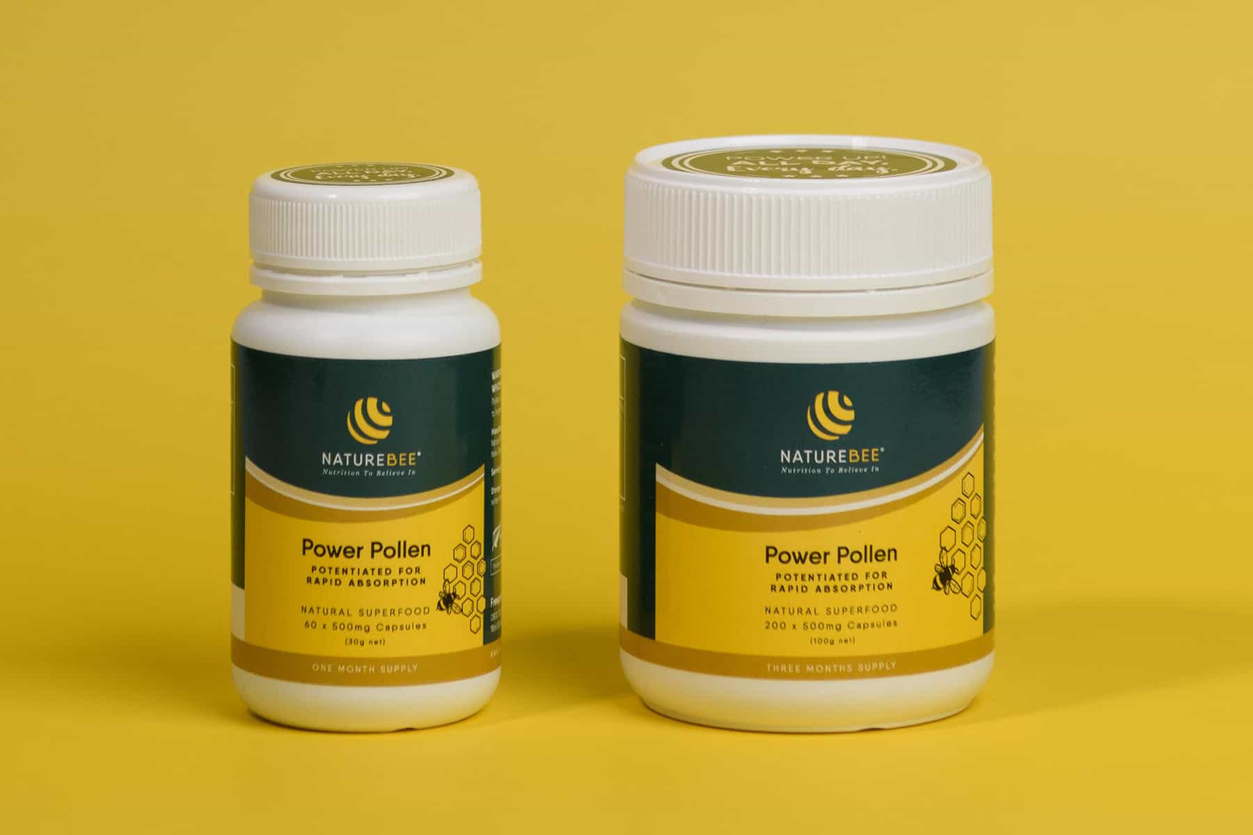 NatureBee Product Capsules.
