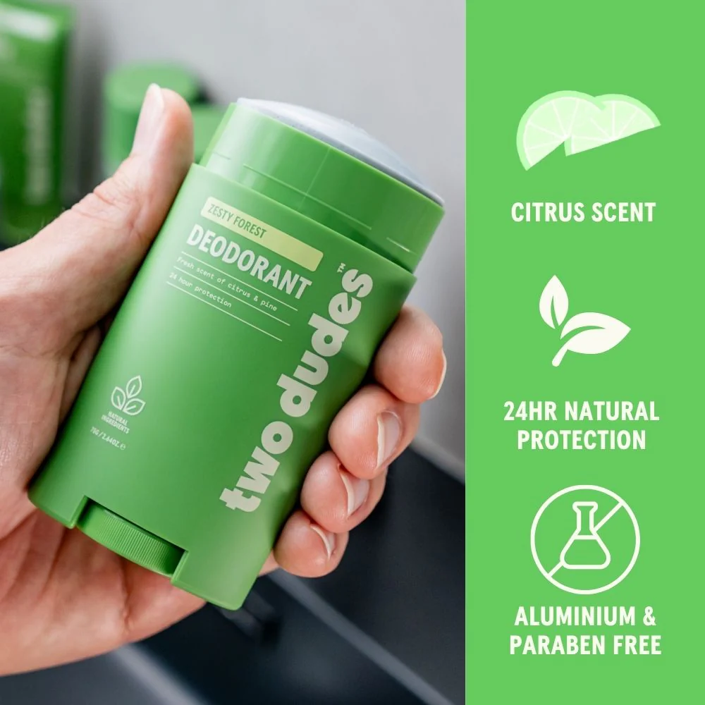 Two Dudes deodorant.