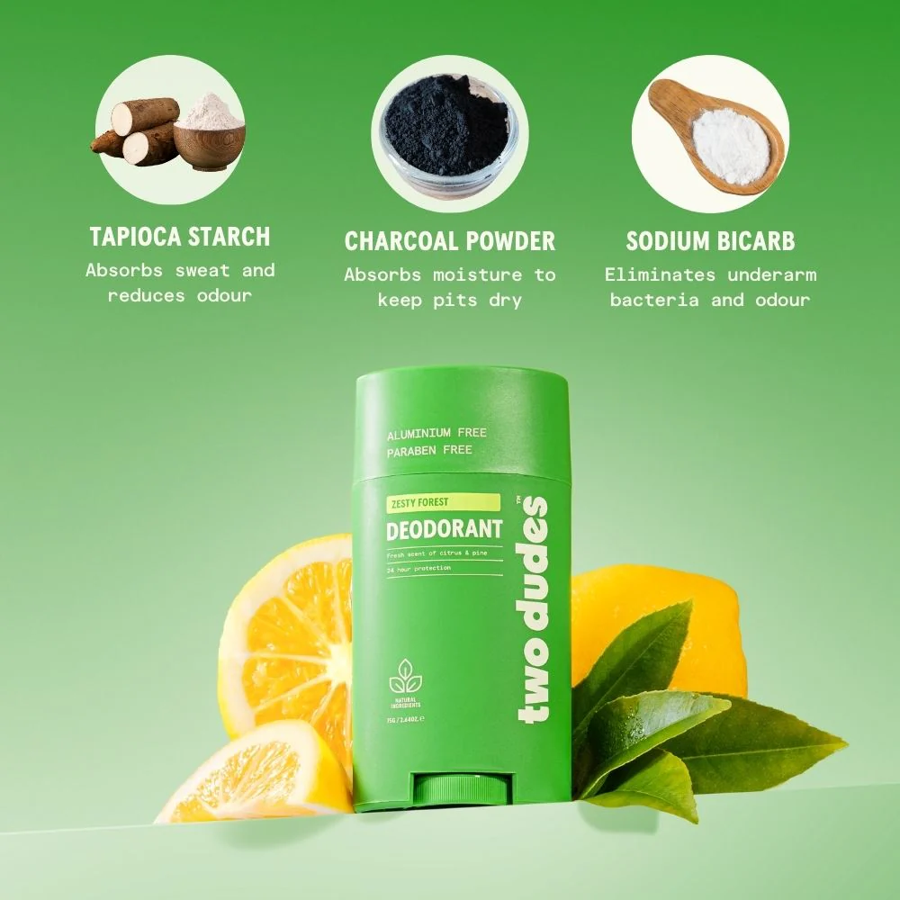 Deodorant benefits.