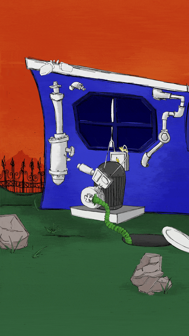 Ababa Joined Temporex as an embedded creative team, expanding his self-built visual world through animation while preserving the freedom and control central to his process.