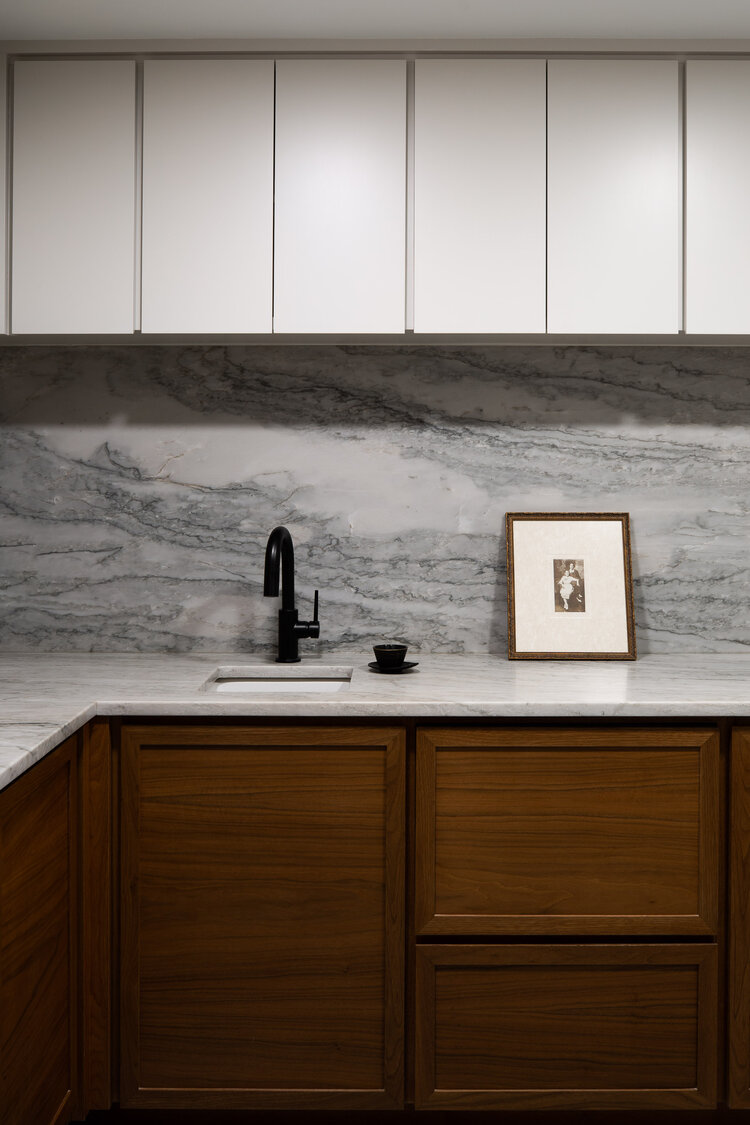 Back Bay Brownstone — vertical detail