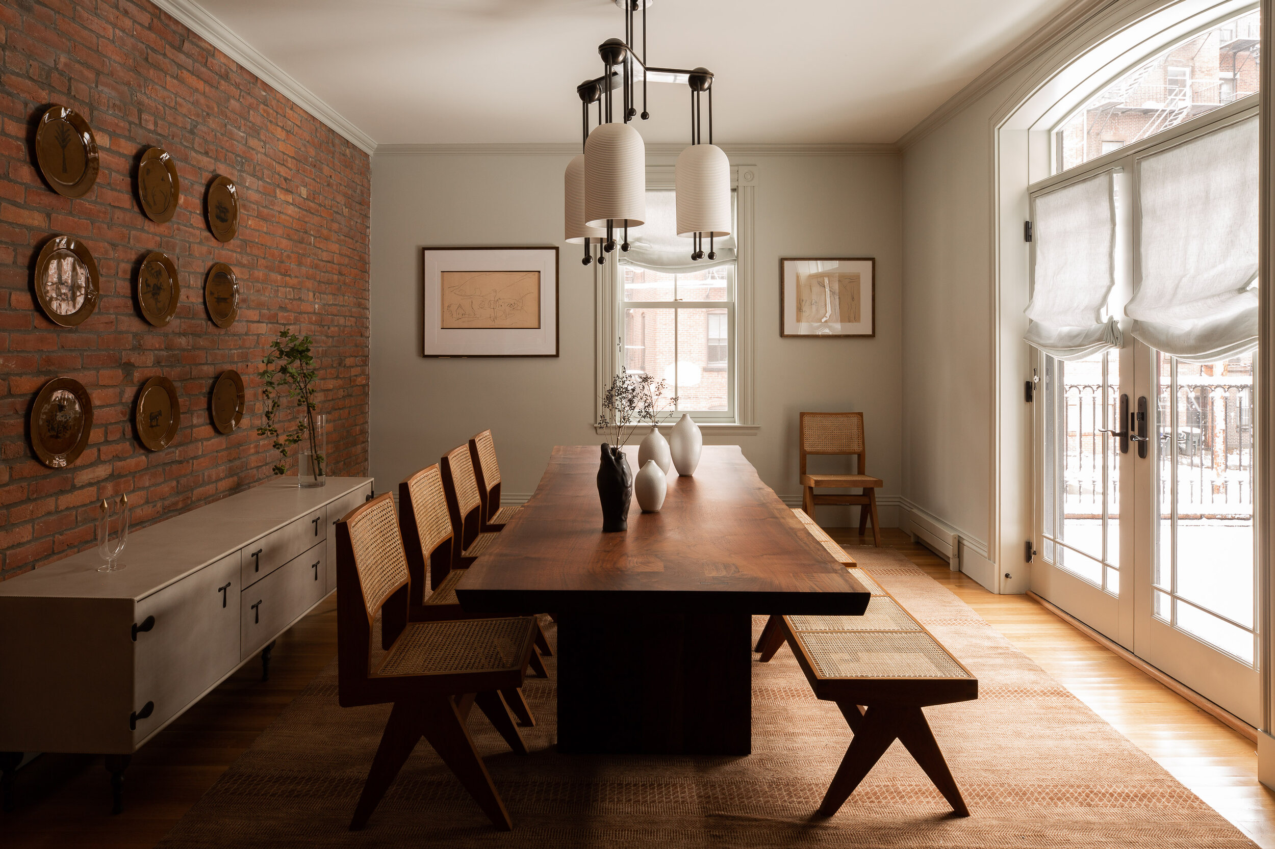 Back Bay Brownstone interior detail