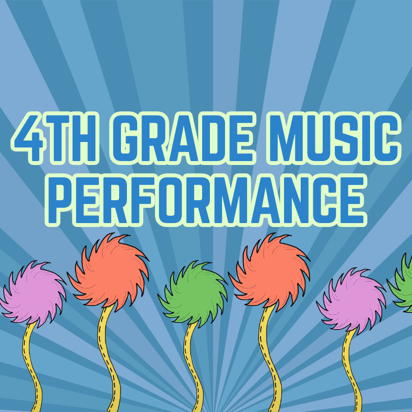 4th Grade Music Program: Seussical Jr.