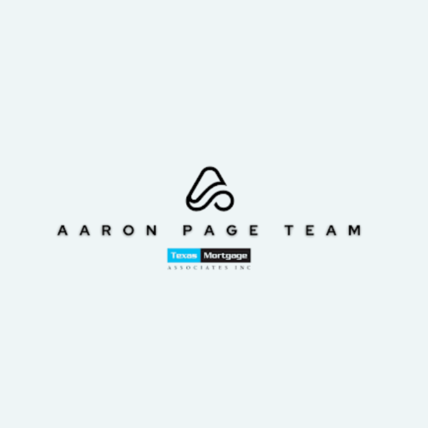 Aaron Page Team, Texas Mortgage Associates logo, a Fern Bluff PTA Bobcat Bash sponsor.
