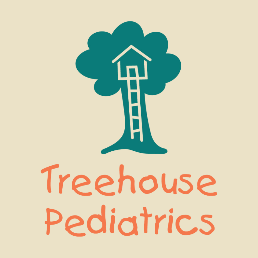 Treehouse Pediatrics logo, a Fern Bluff PTA Bobcat Bash sponsor.