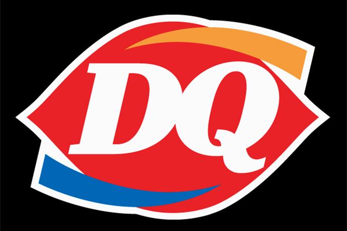 Dairy Queen logo, a Fern Bluff PTA Community Partner.