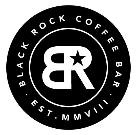 Black Rock Coffee logo, a Fern Bluff PTA Community Partner.