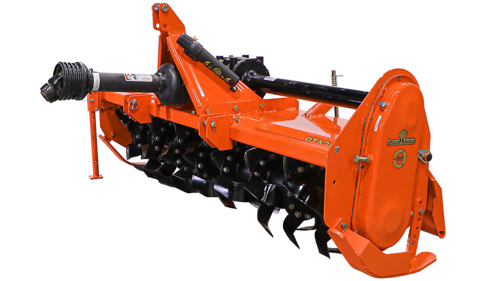 Detail highlighting Four tines on Rotary Tillers RTA35 Series.
