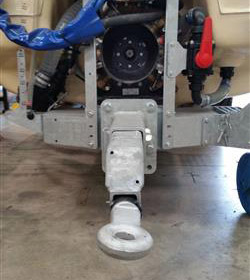 Detail highlighting Heavy Duty Galvanized Chassis on Eco 2000 Avocado.