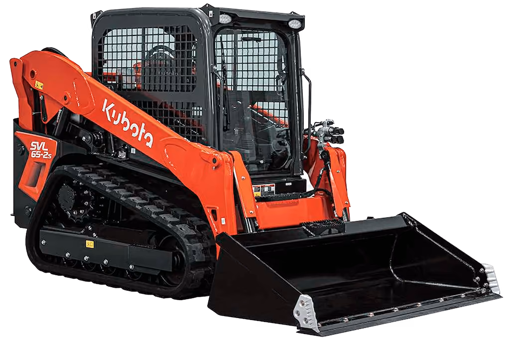 Studio view of Kubota Track Loader SVL65-2s.