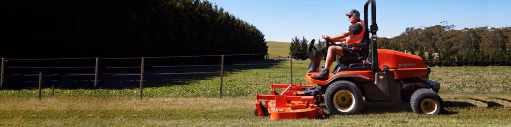 Kubota finance promotion for F Series Finance.
