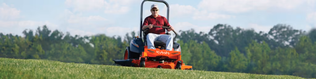 Kubota finance promotion for Z Series Finance.