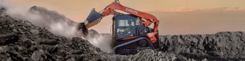 Kubota finance promotion for SVL Series Finance.