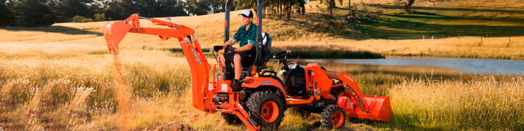 Kubota finance promotion for BX Series Finance.