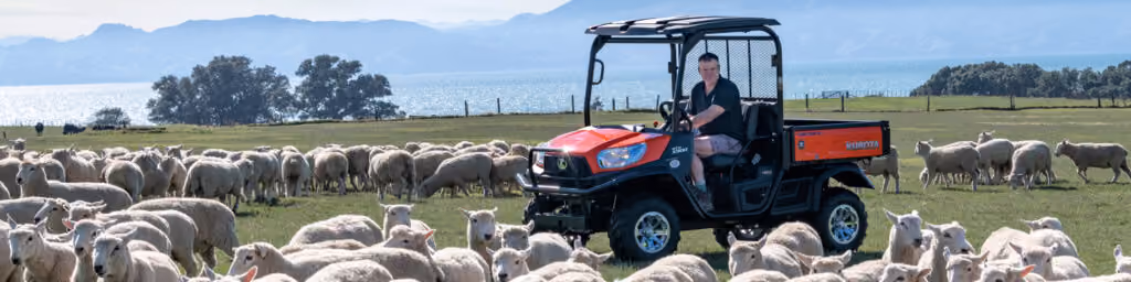 Kubota finance promotion for RTV Series Finance.