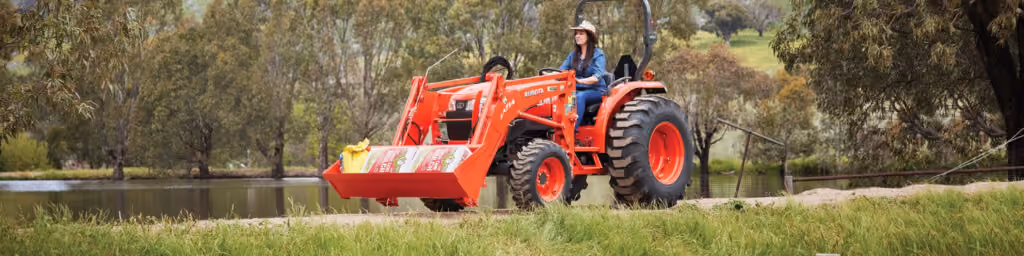 Kubota finance promotion for L Series Finance.