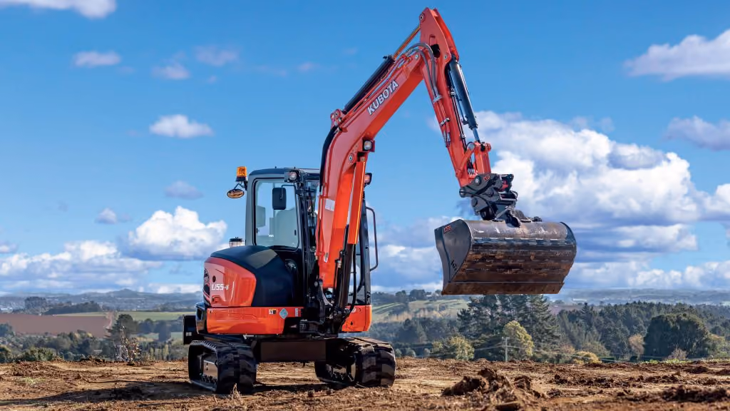 Kubota finance promotion for U & KX Series Finance.