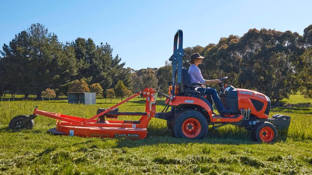 Kubota finance promotion for BX Series Finance.