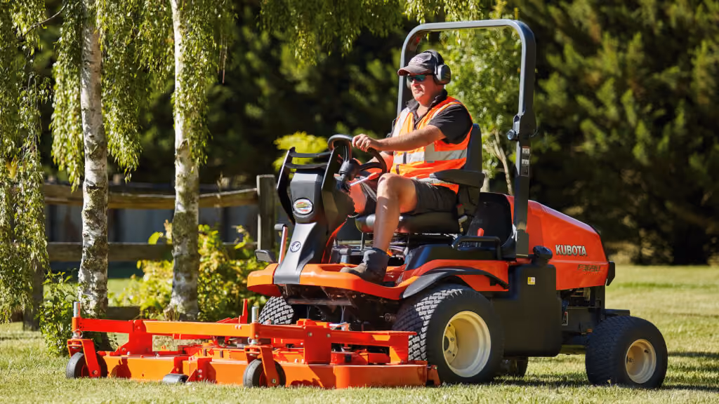 Kubota finance promotion for F Series Finance.