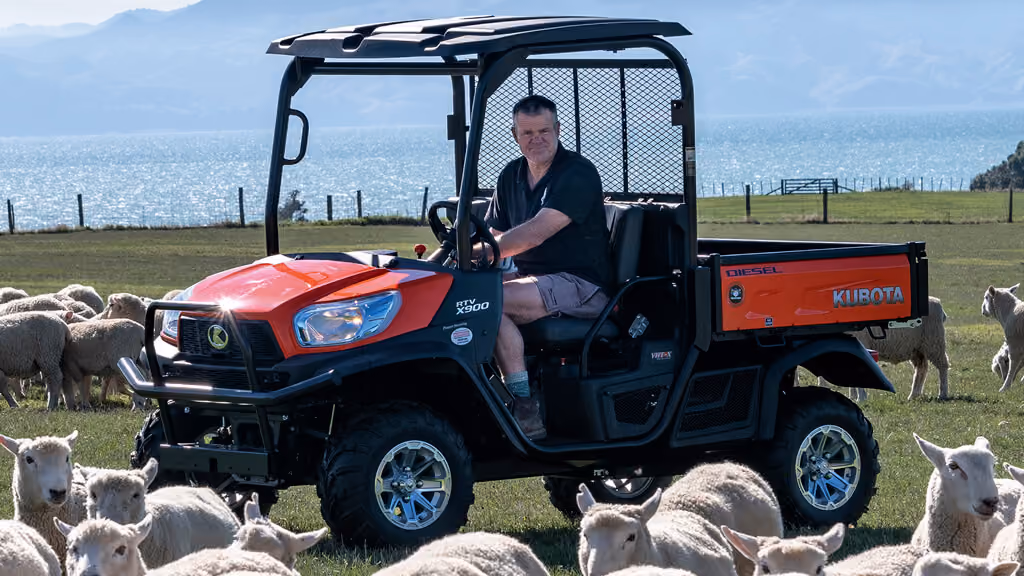 Kubota finance promotion for RTV Series Finance.