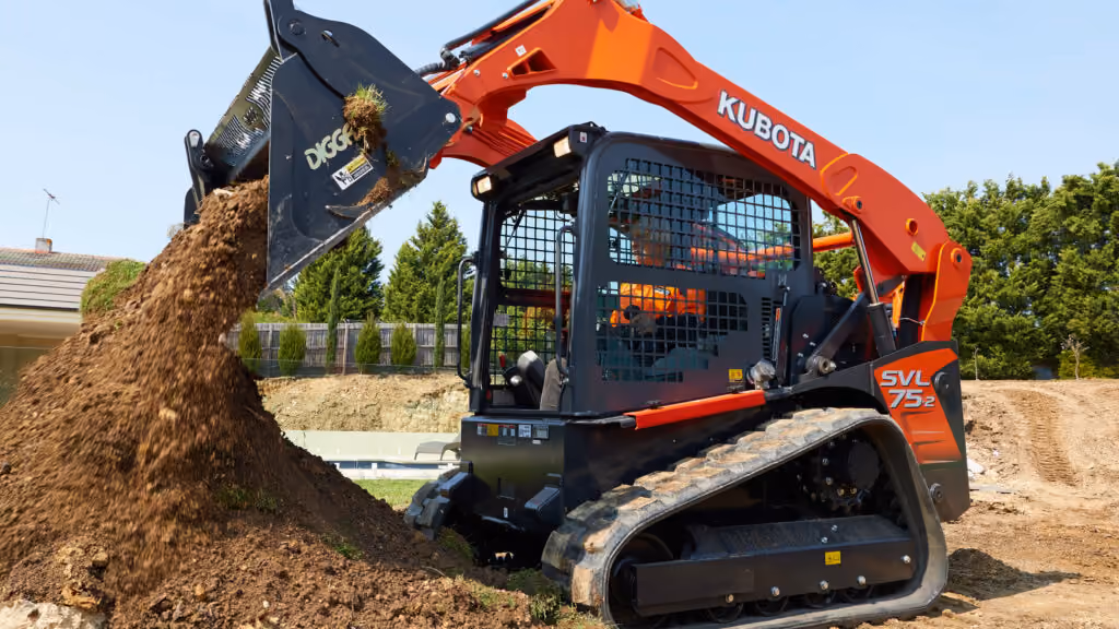 Kubota finance promotion for SVL Series Finance.