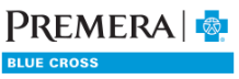 Premera Blue Cross logo in blue