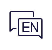 English support icon