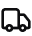 Simplified green icon of a car from the side with rounded wheels.