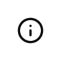 Black hexagon icon with a white lowercase 'i' at the center representing information.