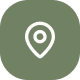 White document icon with text lines inside a rounded green square background.