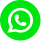 White WhatsApp logo on a bright green circular background.