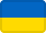 Flag of Ukraine with two horizontal bands: blue on top and yellow on bottom.